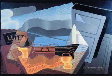 フアン・グリス Painting - 湾の向こうの眺め 1921年 フアン・グリス